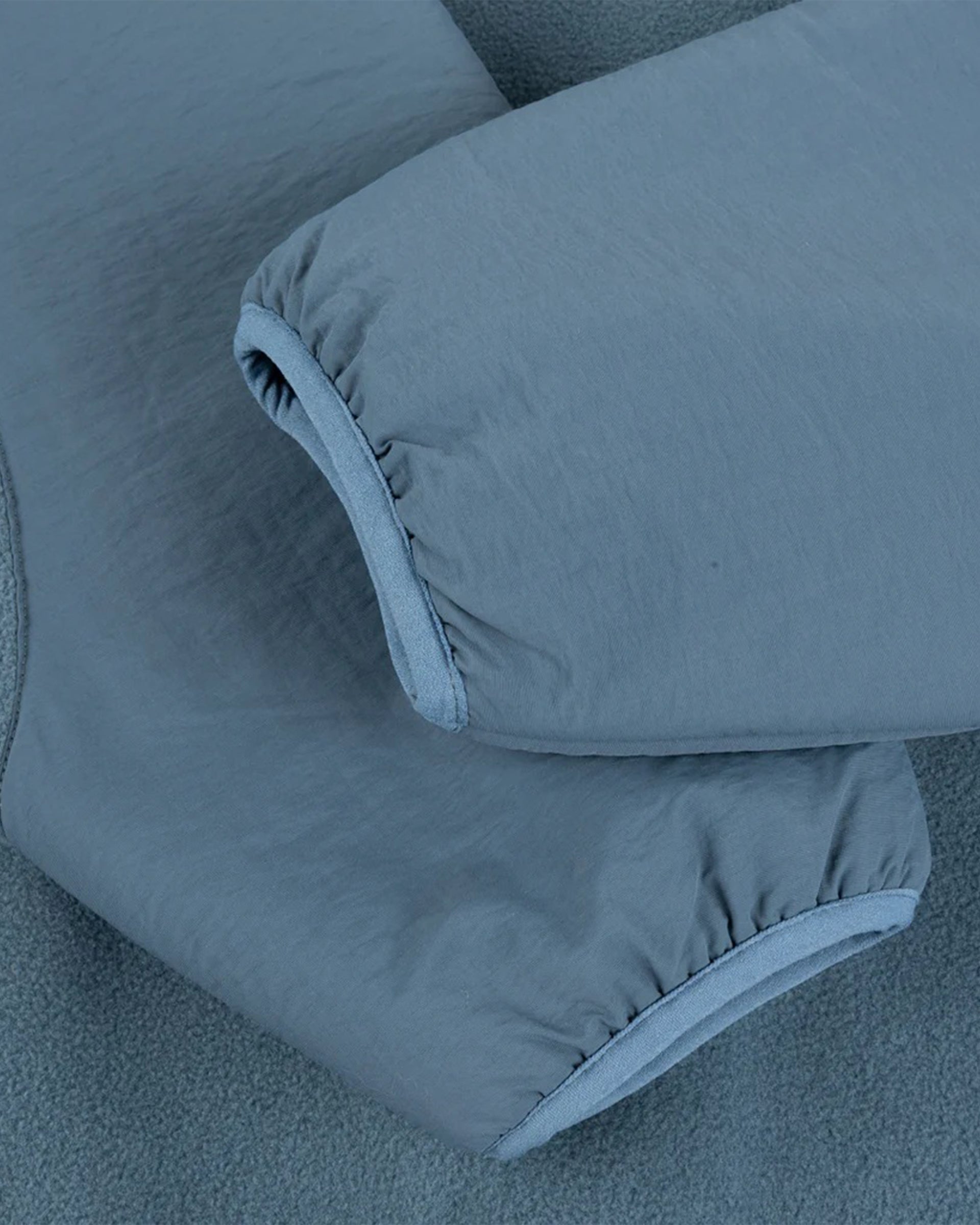 Dime MTL Heavyweight Fleece Jacket - Slate Blue