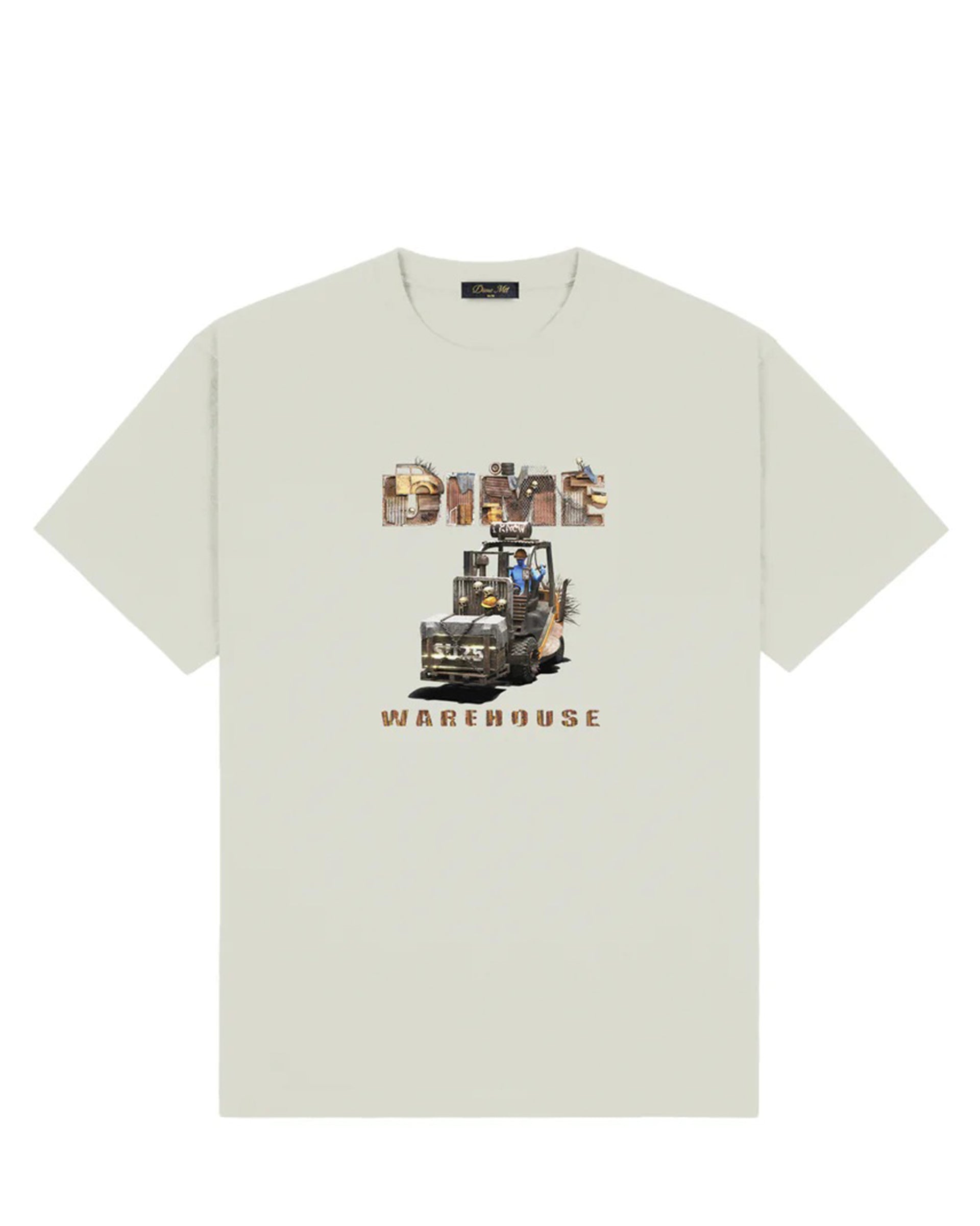 Dime MTL Mad Bry Short Sleeve T-Shirt - Charcoal Moss