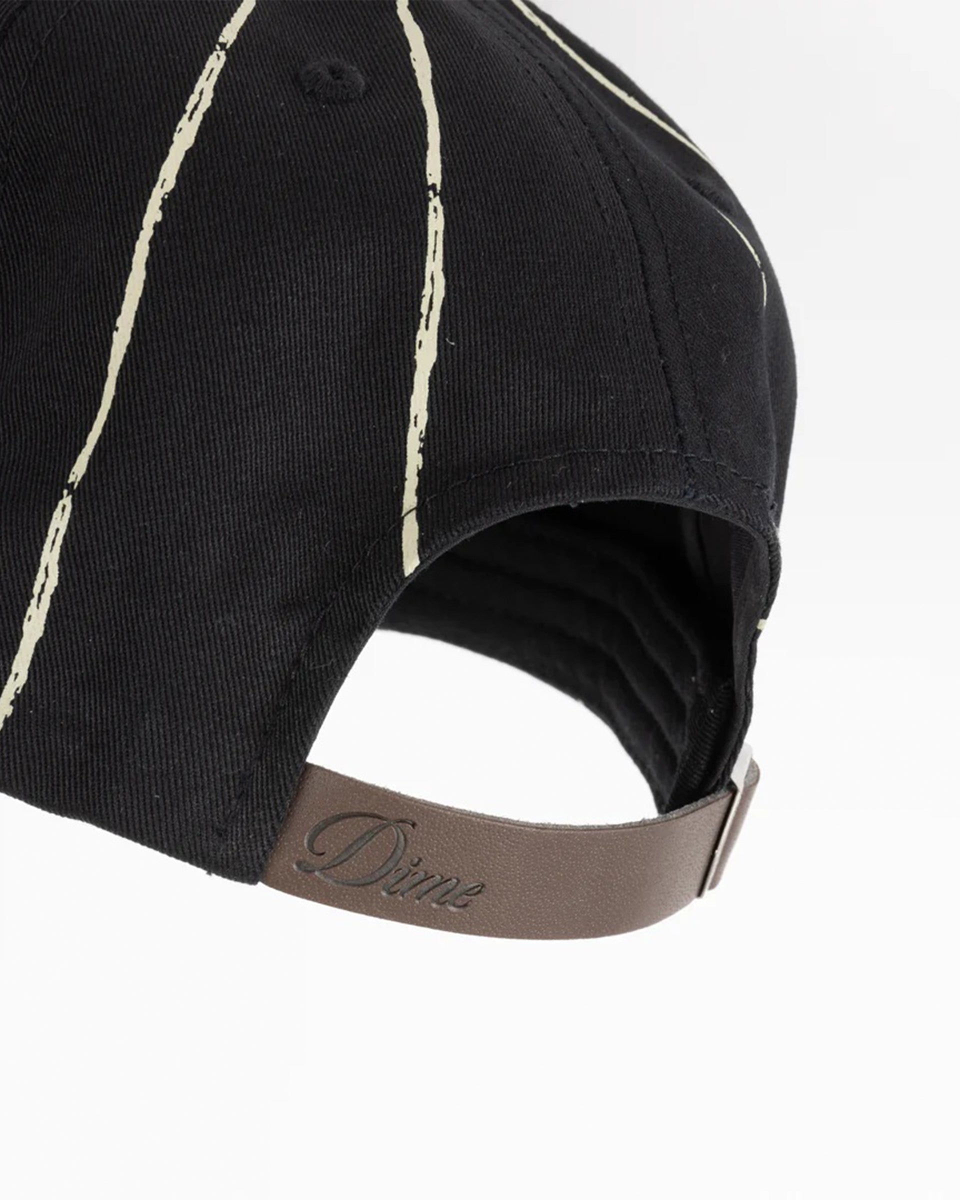 Dime MTL Pinstriped Worker Cap - Black