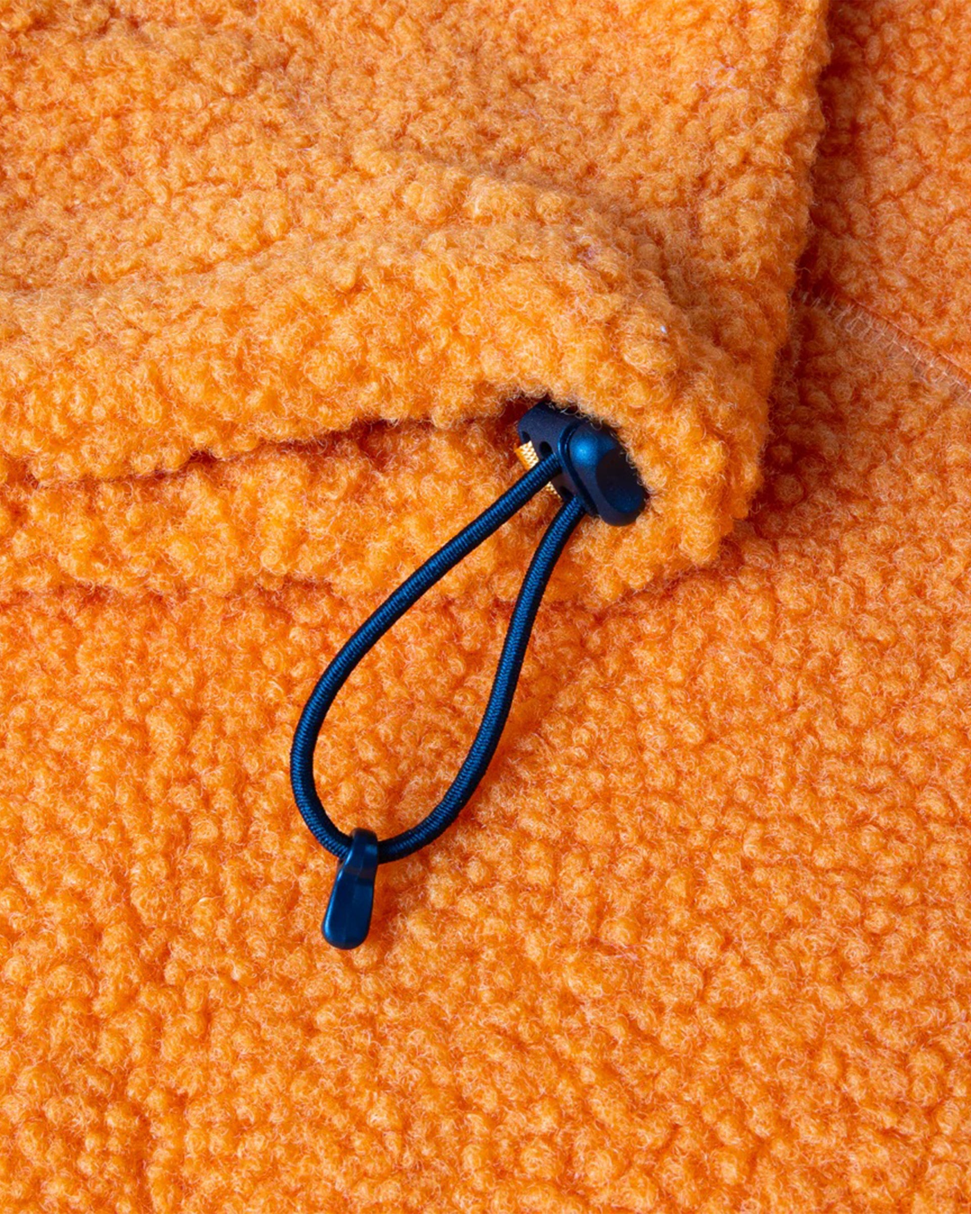 Dime MTL Polar Fleece Sherpa Zip - Orange