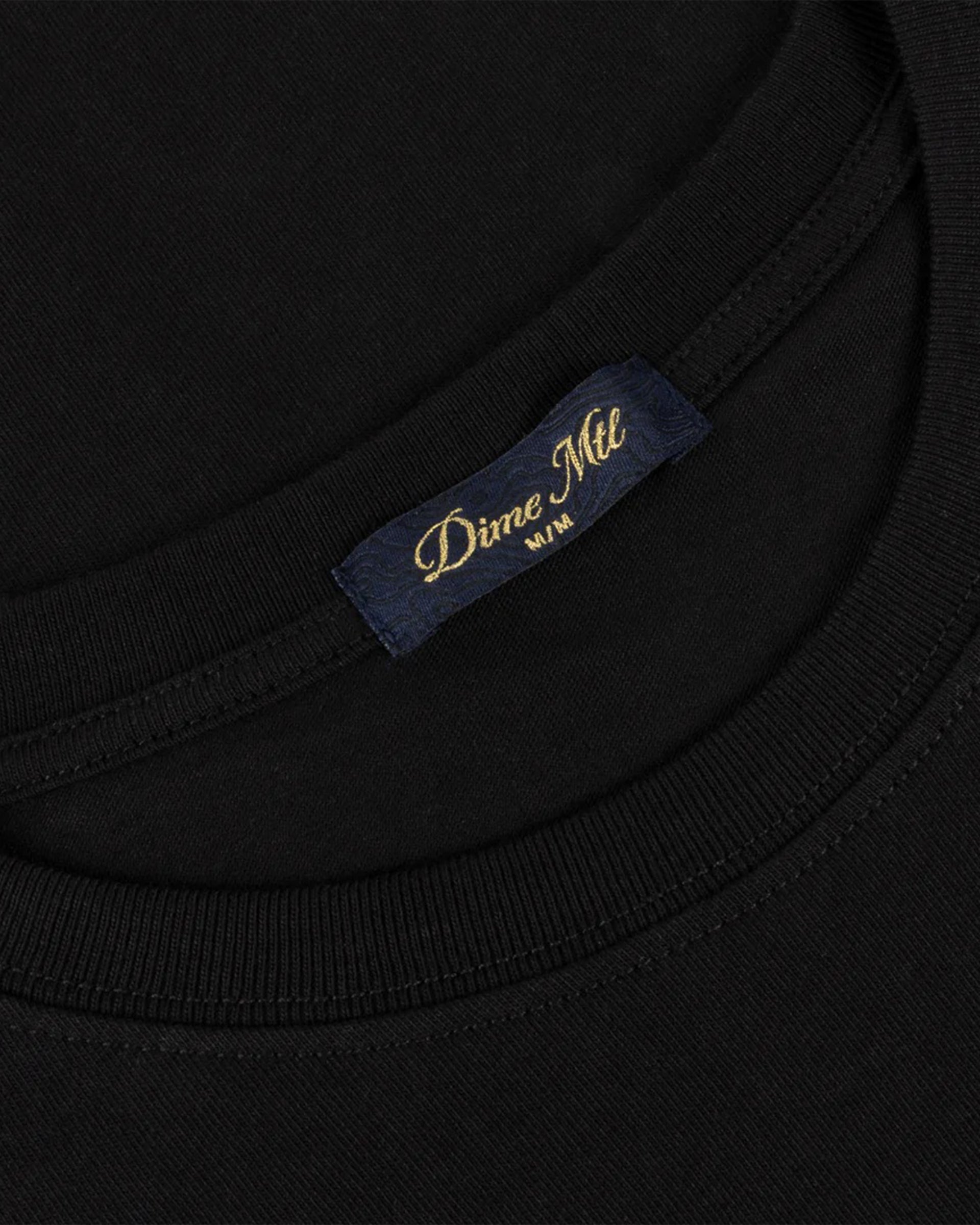 Dime MTL Poster Short Sleeve T-Shirt - Black