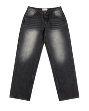Dime MTL Relaxed Denim Pants - Sandblasted Black