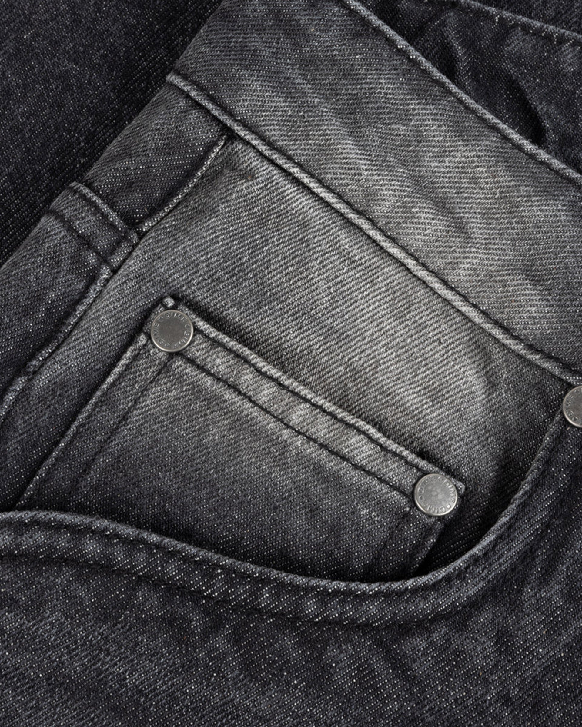 Dime MTL Relaxed Denim Pants - Sandblasted Black