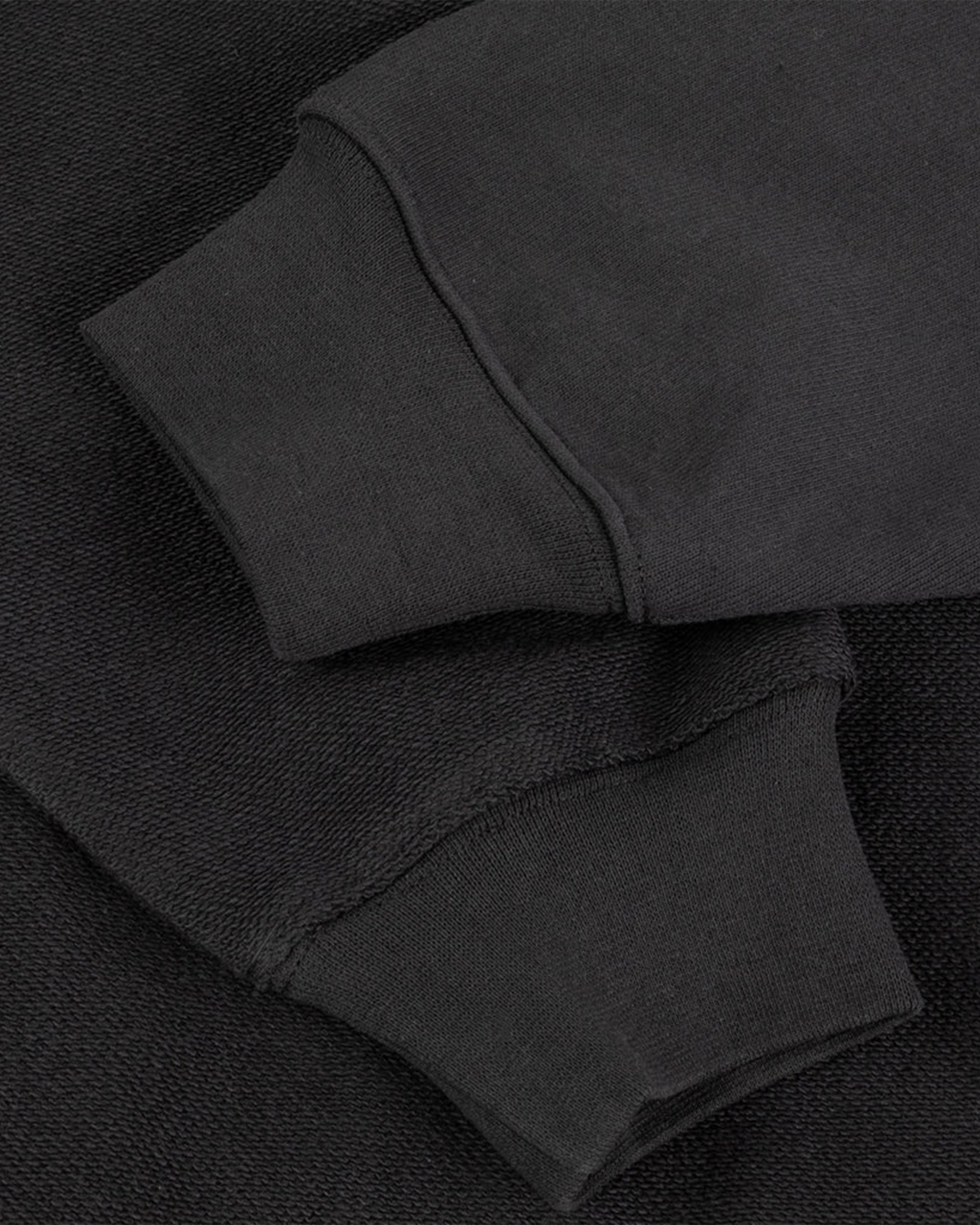 Dime MTL Reverse French Terry Zip Hoodie - Vintage Black