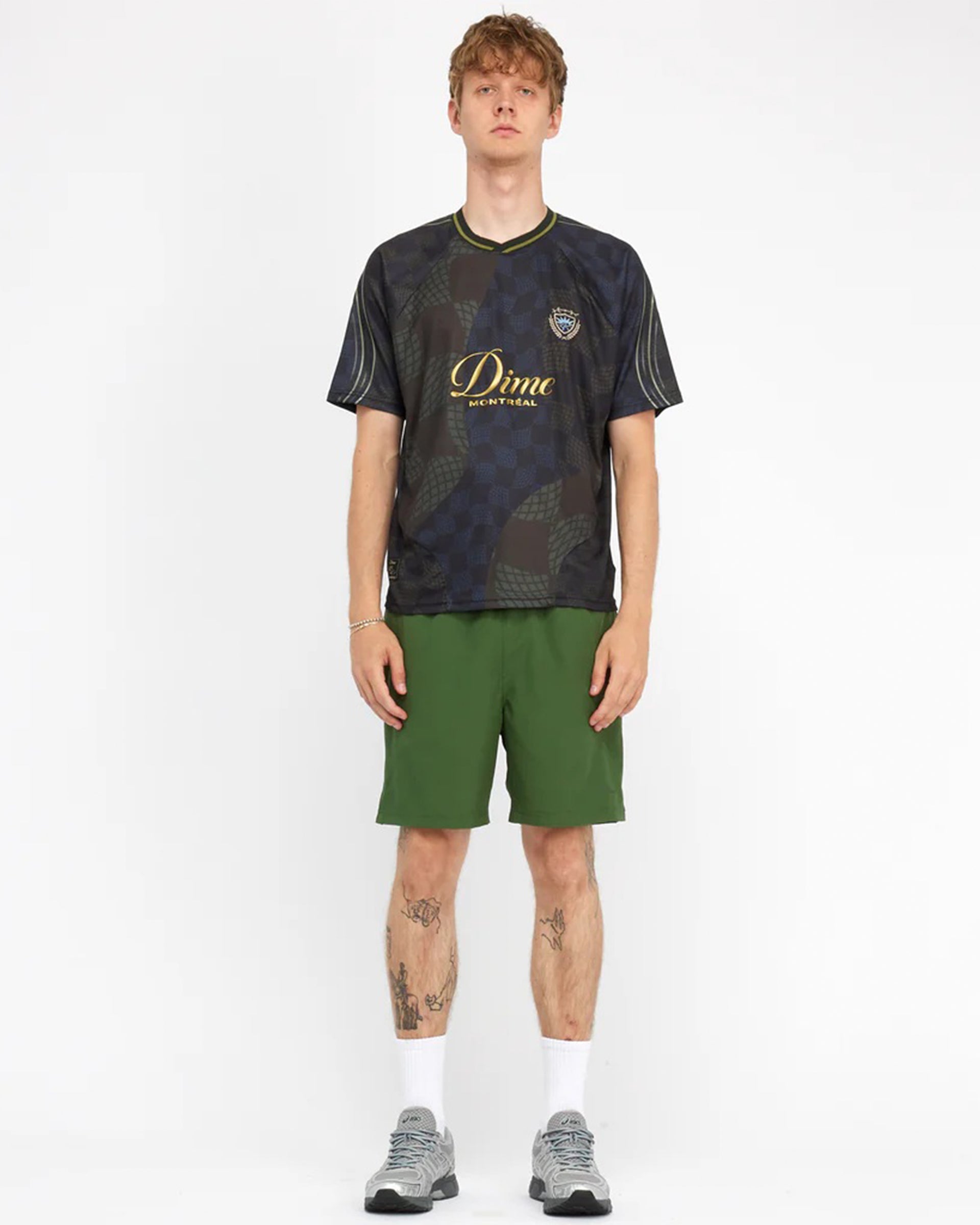 Dime MTL Secret Swim Shorts - Forest Green