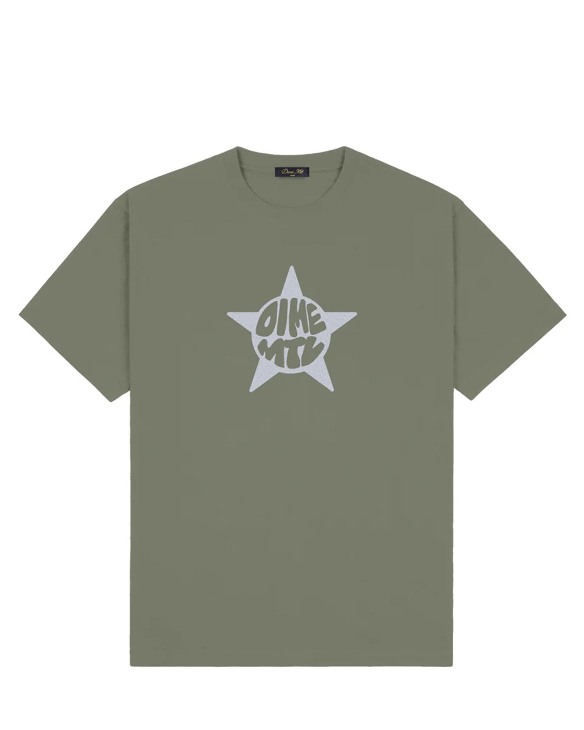 Dime Star Short Sleeve T-Shirt - Thyme