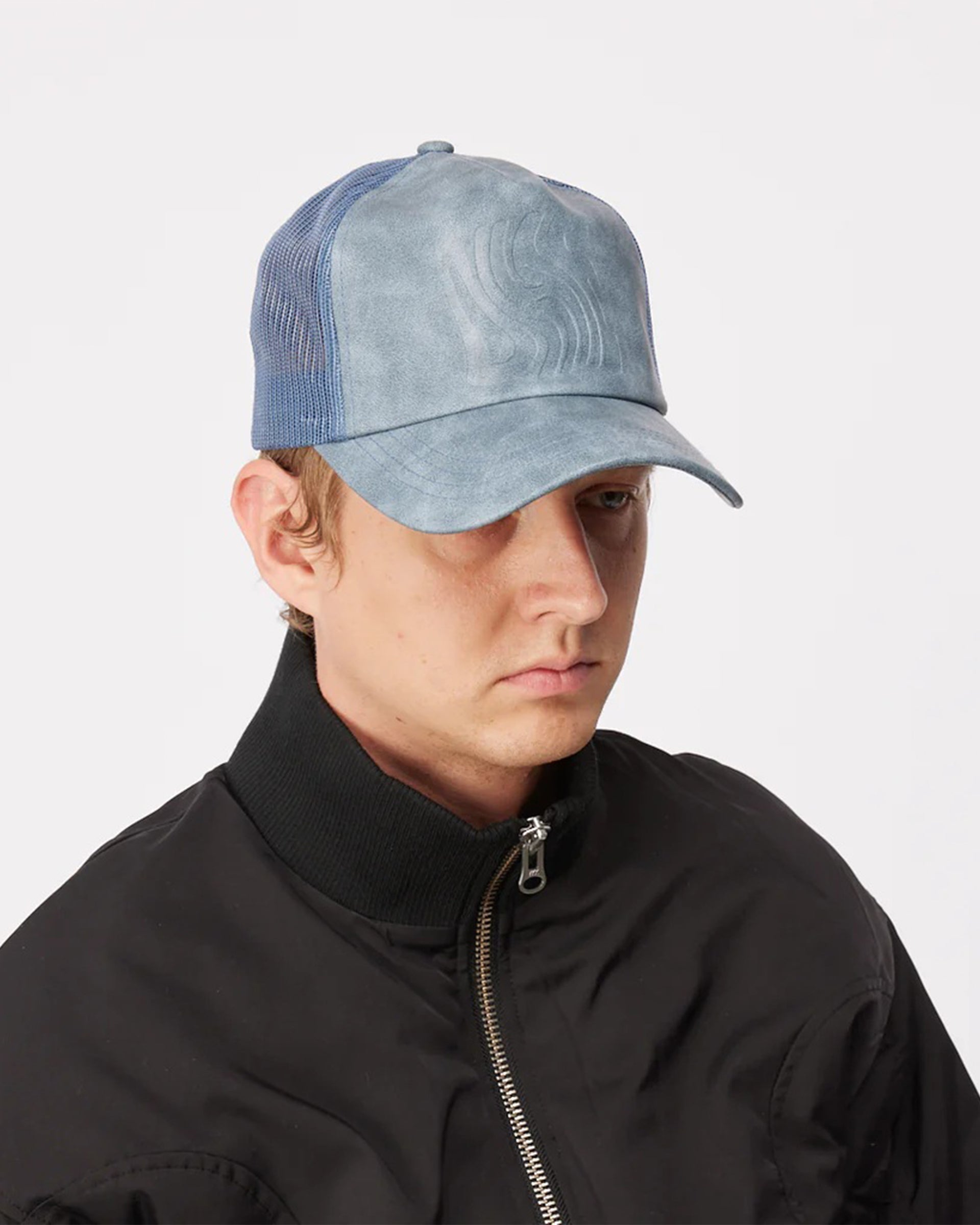 Dime MTL Vortex Trucker Cap - Cloud Blue