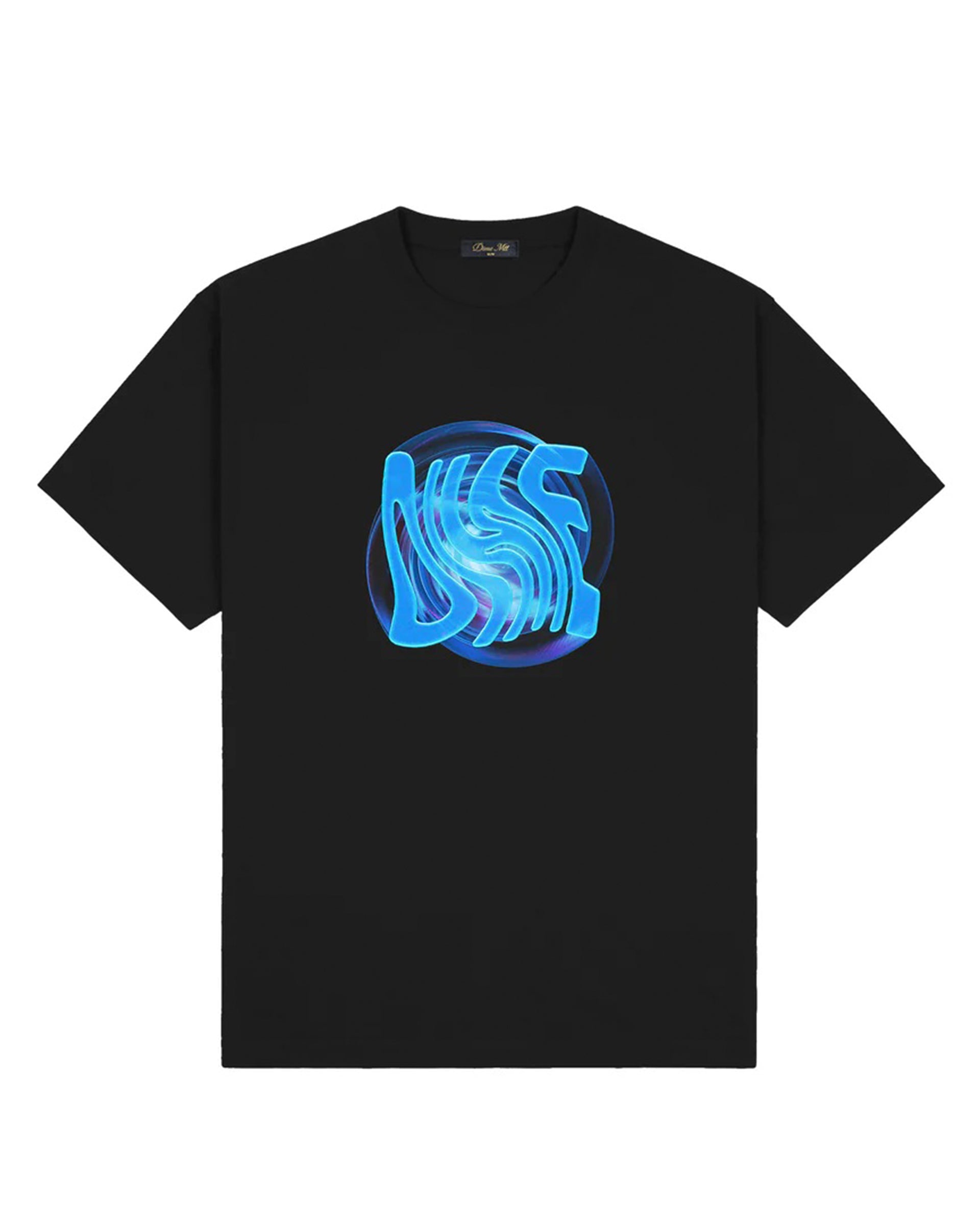 Dime MTL Vortex Short SLeeve T-Shirt - Black