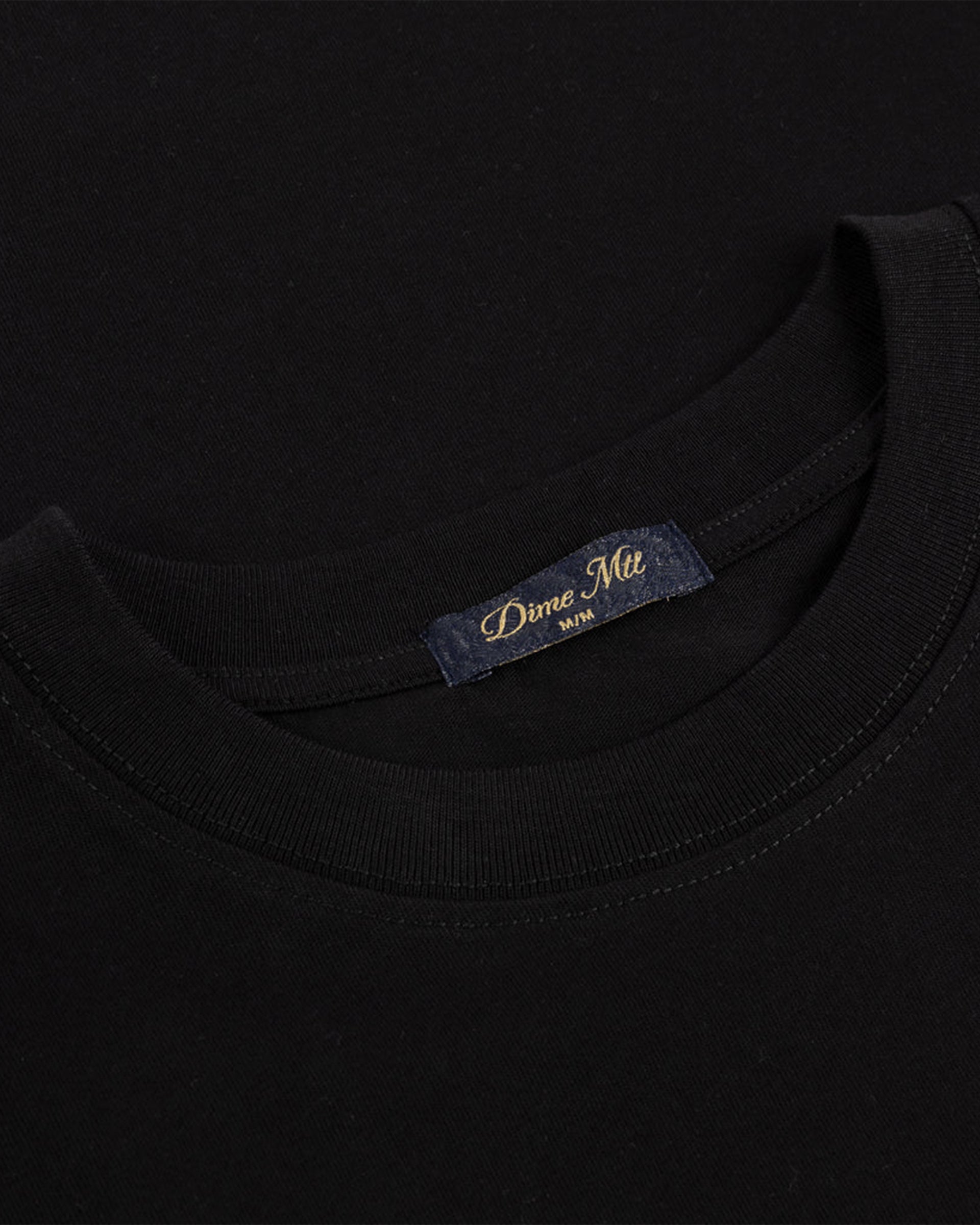 Dime MTL Vortex Short SLeeve T-Shirt - Black
