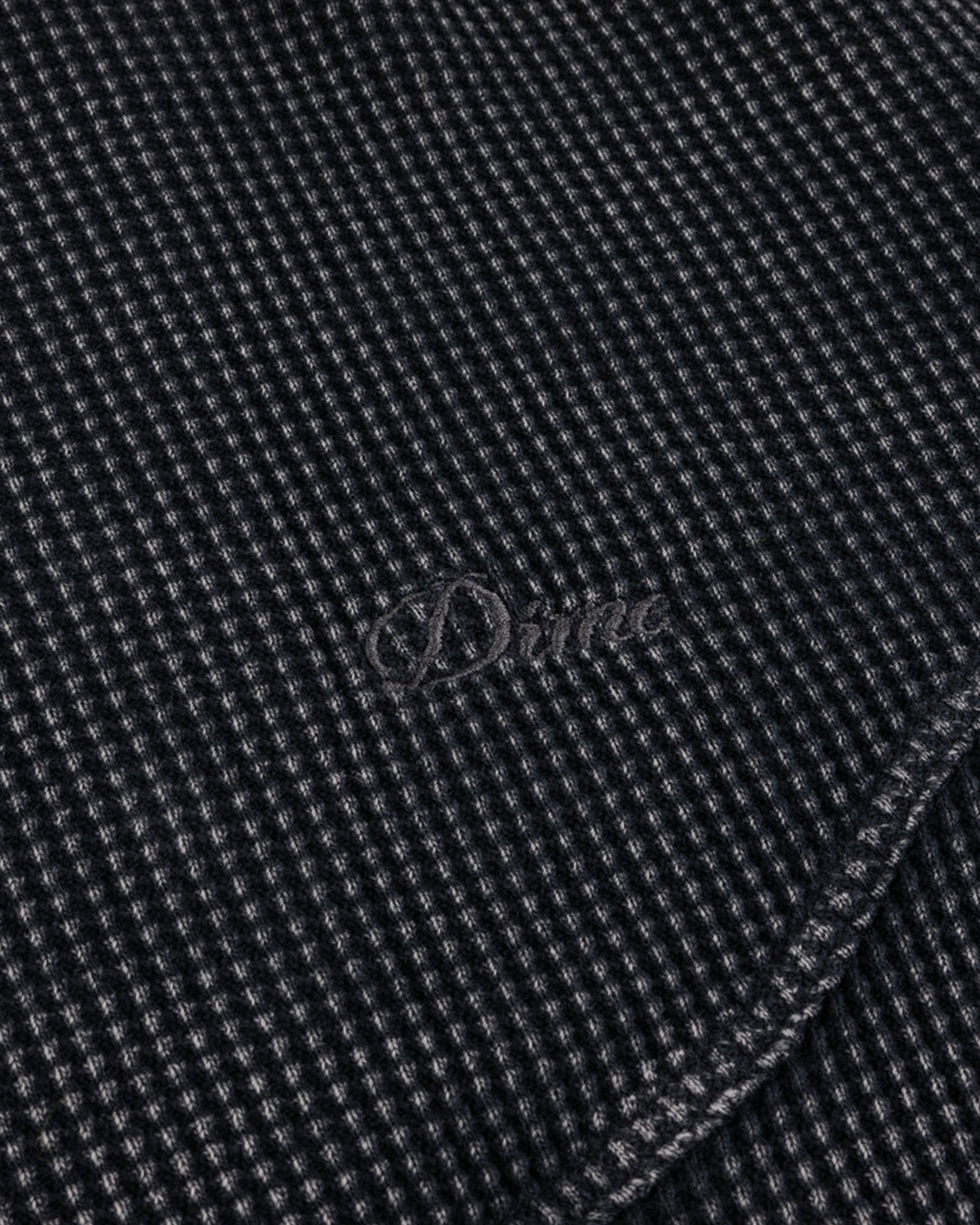 Dime MTL Premium Waffle Zip Hoodie - Faded Black