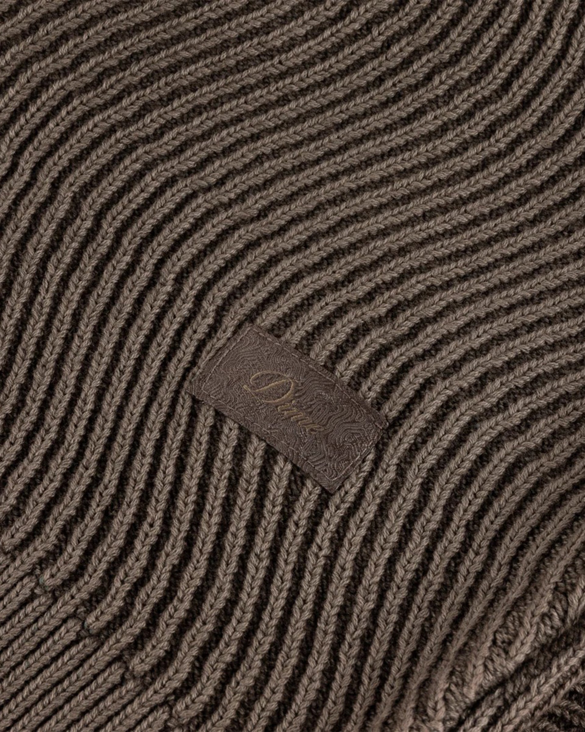 Dime MTL Wave Knit Sweater - Brown