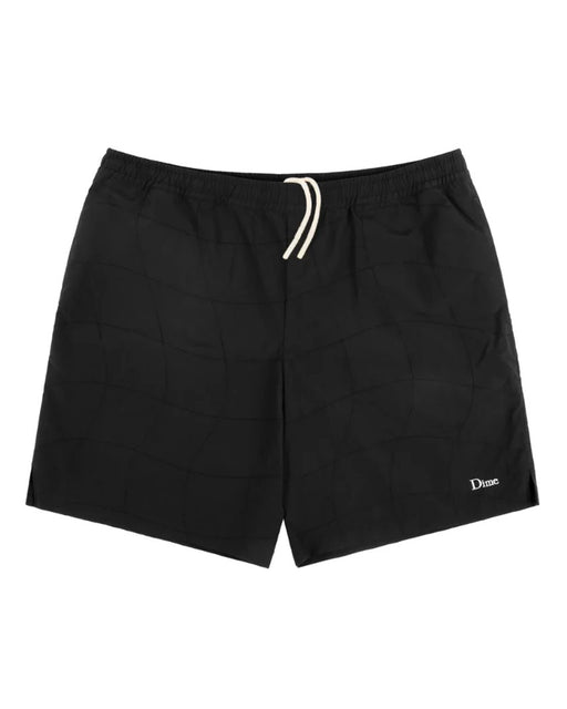 Dime MTL Wave Quilted Shorts - Black