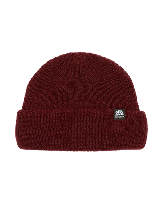 Autumn Shorty Double Roll Beanie