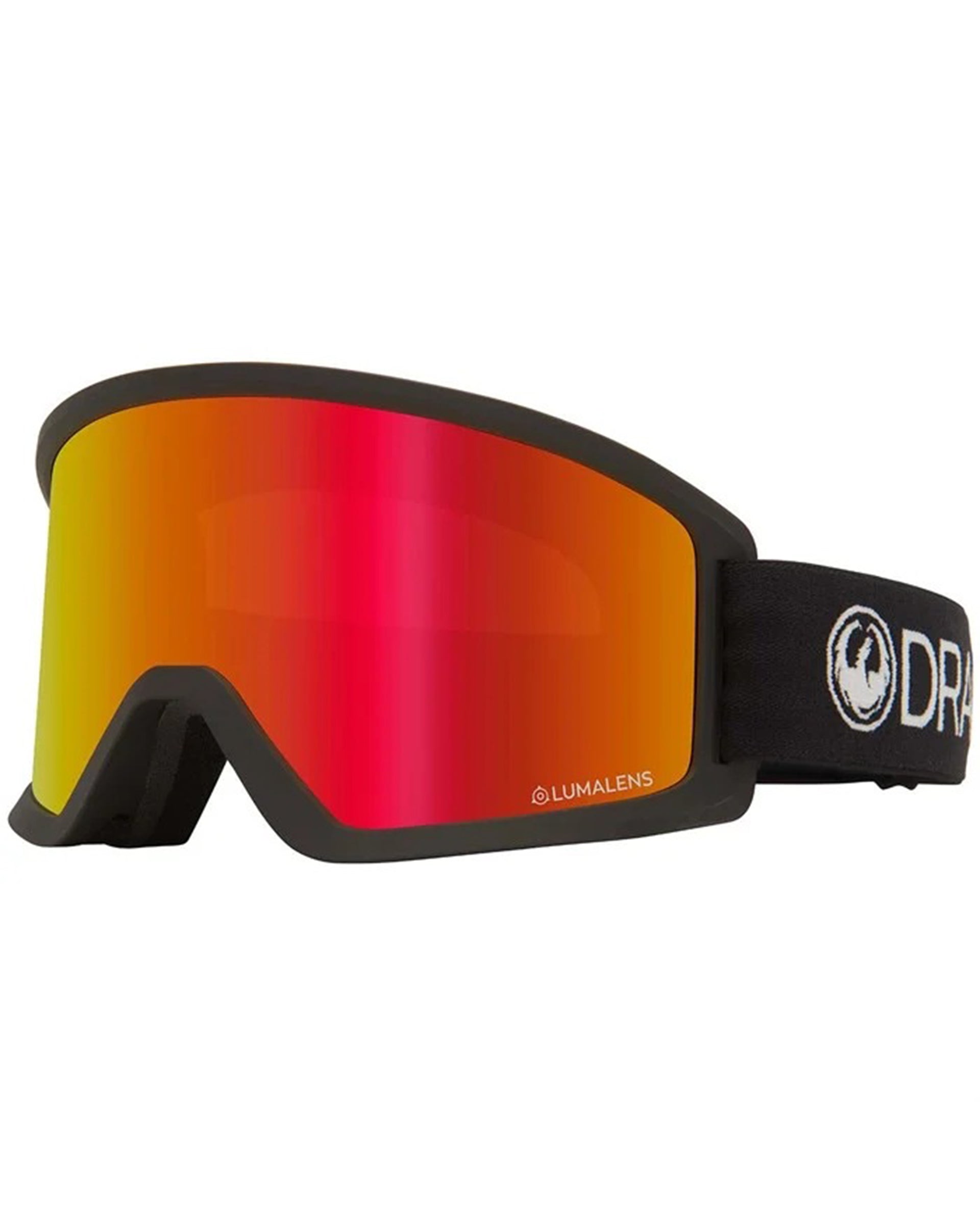 Dragon DX3 OTG With Ion Lens Snow Goggles - Black/Red Ion