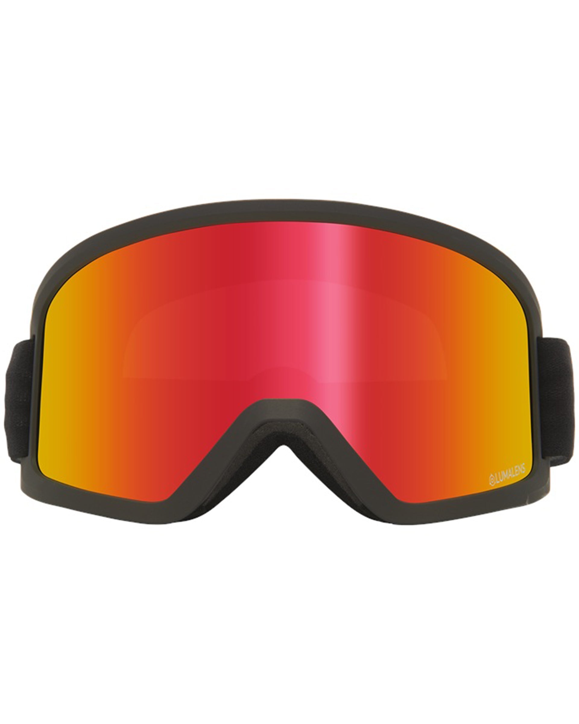 Dragon DX3 OTG With Ion Lens Snow Goggles - Black/Red Ion