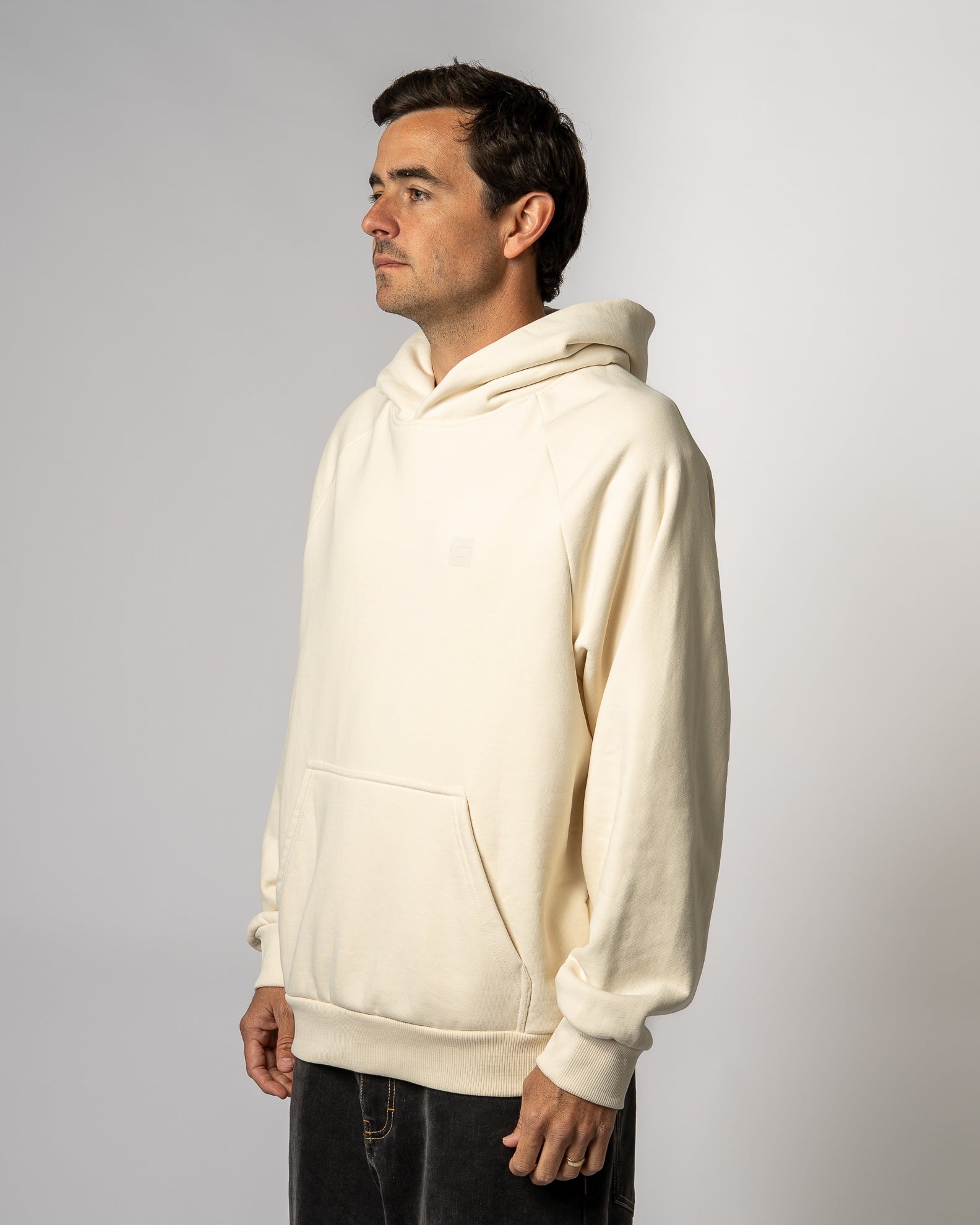Volt Pullover Hoodie - Cream