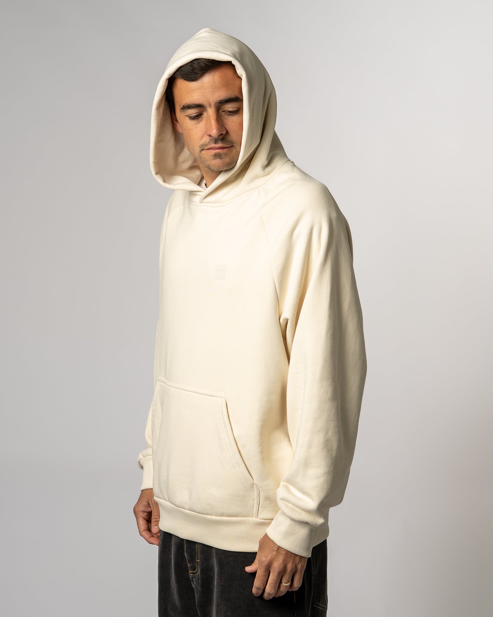 Volt Pullover Hoodie - Cream