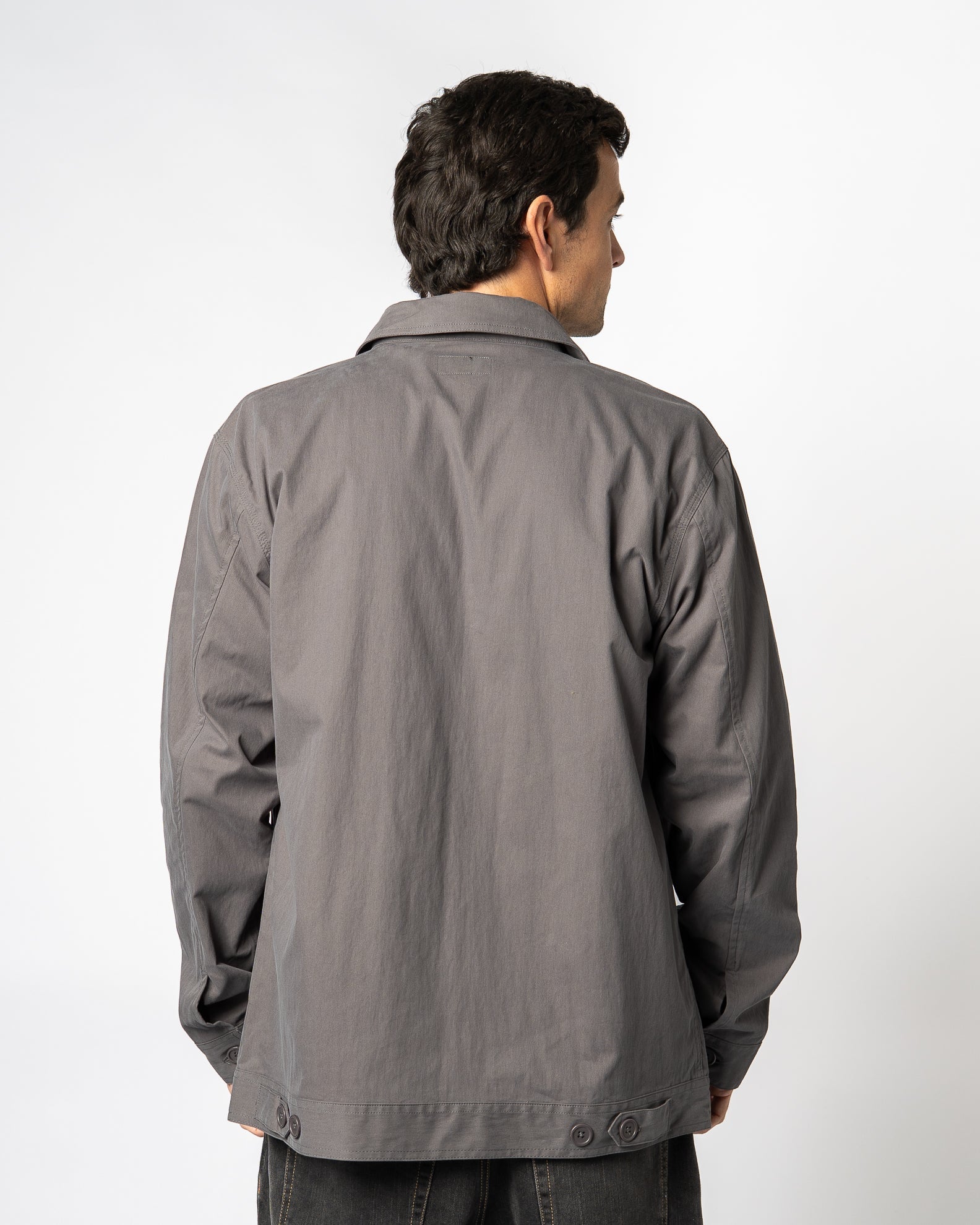 Dansby Zip-Up Jacket - Charcoal