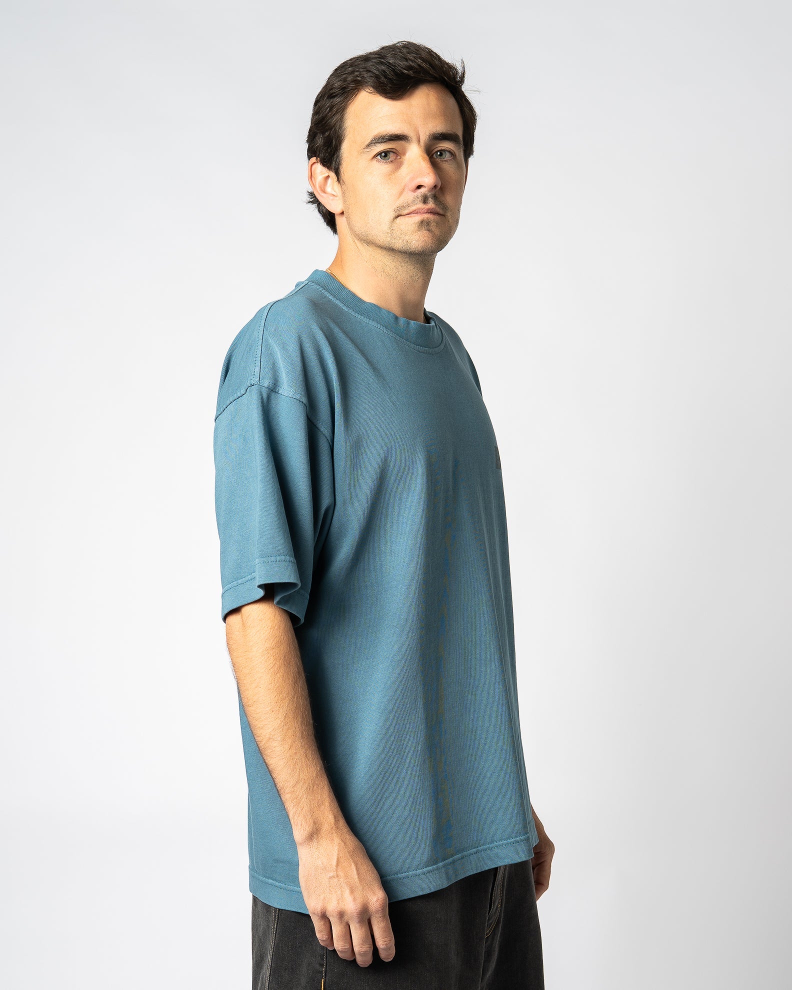 Garage Volt S/S Tee - Pebble Blue