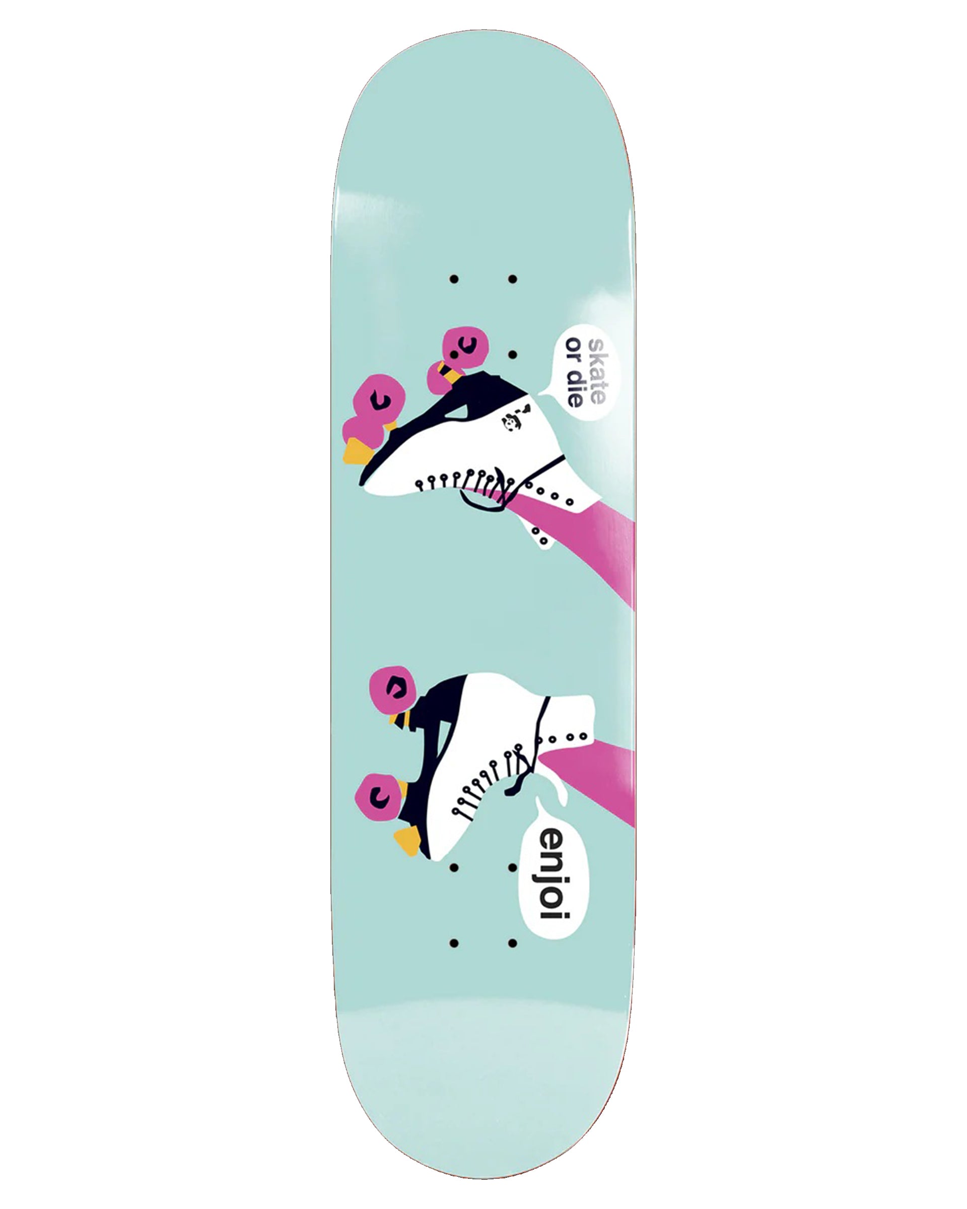 Enjoi Skateboards Big Box Roller Skates 8.25" Deck