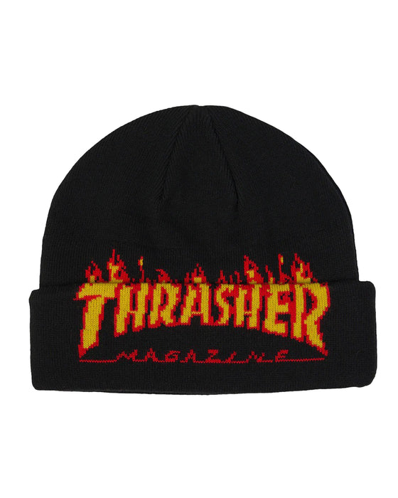 Thrasher Magazine Flame Fold Beanie