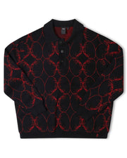 Former Coil Knit L/S Polo Shirt