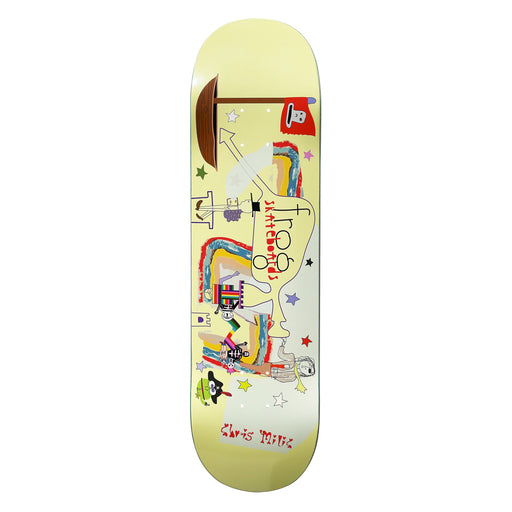 Frog Skateboards Chris Milic Put Your Toes Away 8.6" Deck