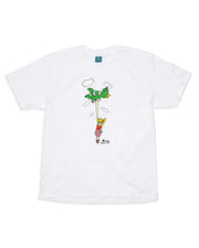Frog Skateboards Bird Girl Short Sleeve T-Shirt