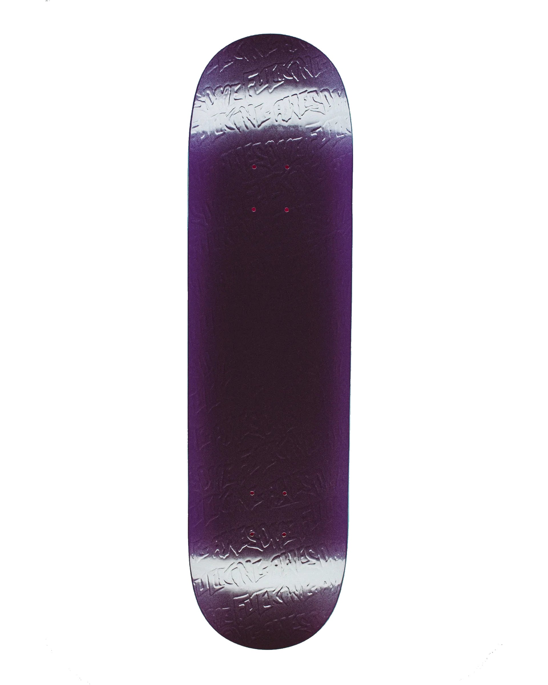Fucking Awesome Phantom Purple Embossed 8.5" Deck