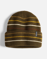Multi Stripe Beanie - Army