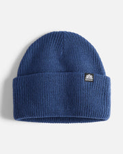 Simple Solid Beanie - Deep Ocean