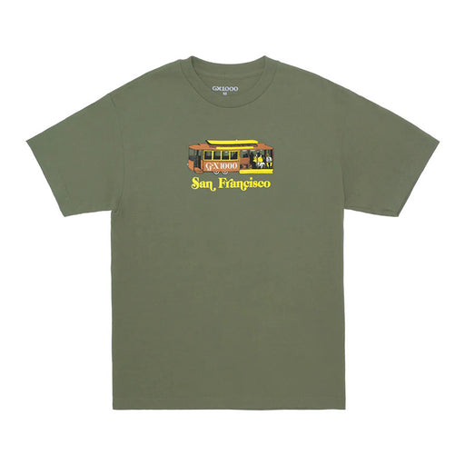 GX1000 Trolly S/S T-Shirt-Fall 2023 Military Green