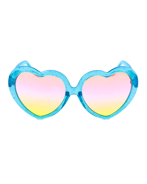 Happy Hour Shades Heart on Sunglasses