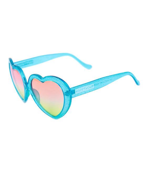 Happy Hour Shades Heart on Sunglasses