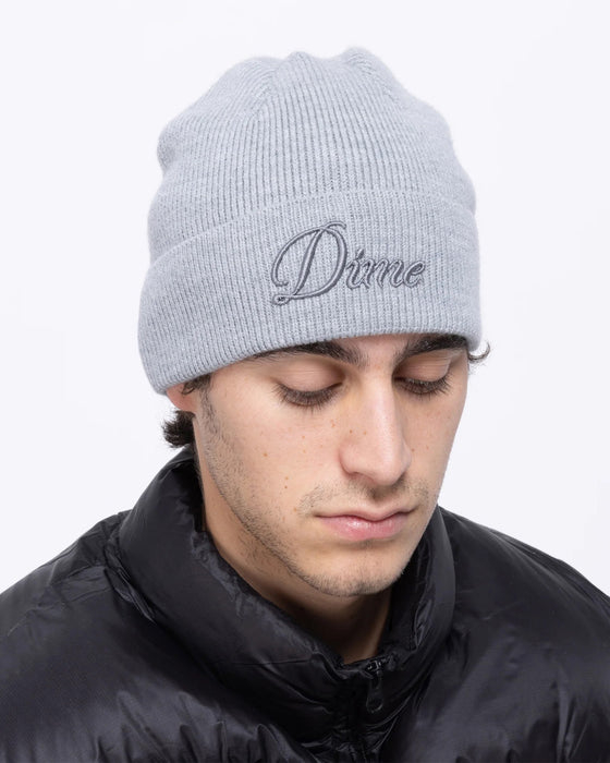 Dime Mtl. Cursive Wool Fold Beanie