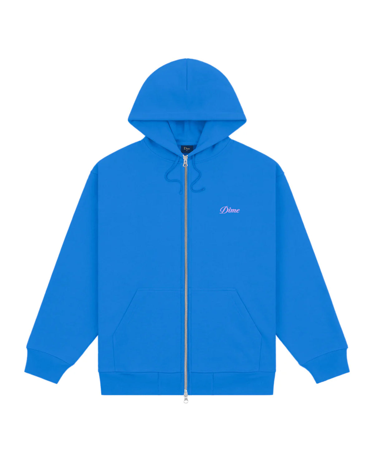 Cursive Small Logo Zip-Up Hoodie – Garage Skateshop