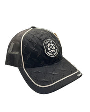 Huf Worldwide Diamond Plate Trucker Hat - Black
