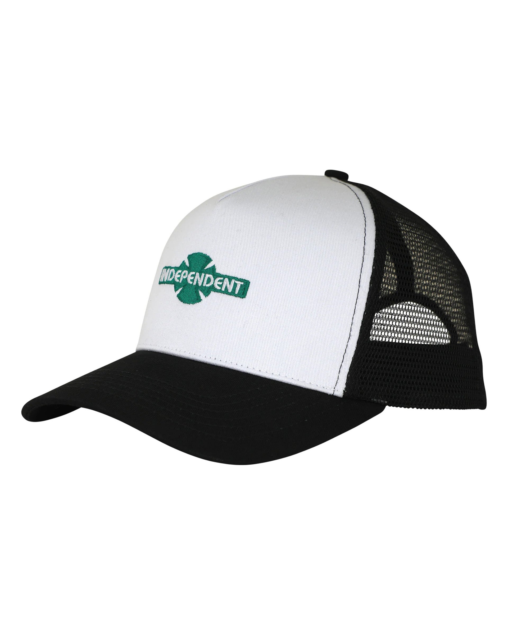 Independent Truck Co OGBC Legacy Snapback Hat - White/Dark Green
