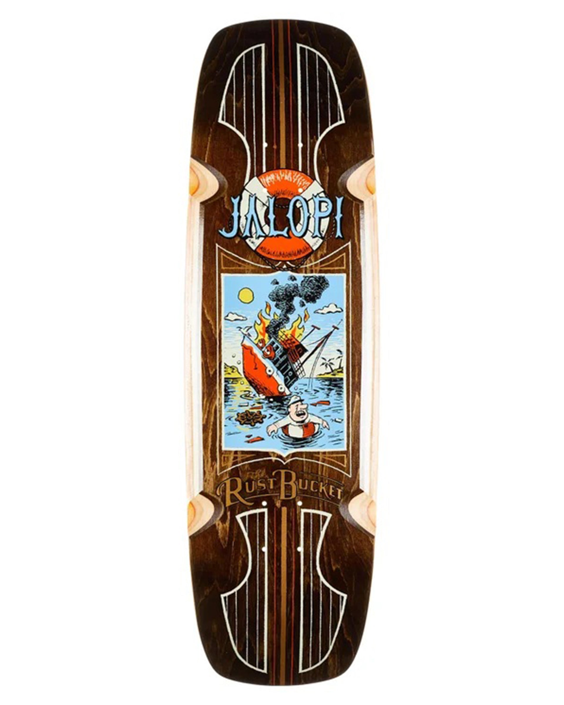 Jalopi Skateboards Rust Bucket 9.2" Deck