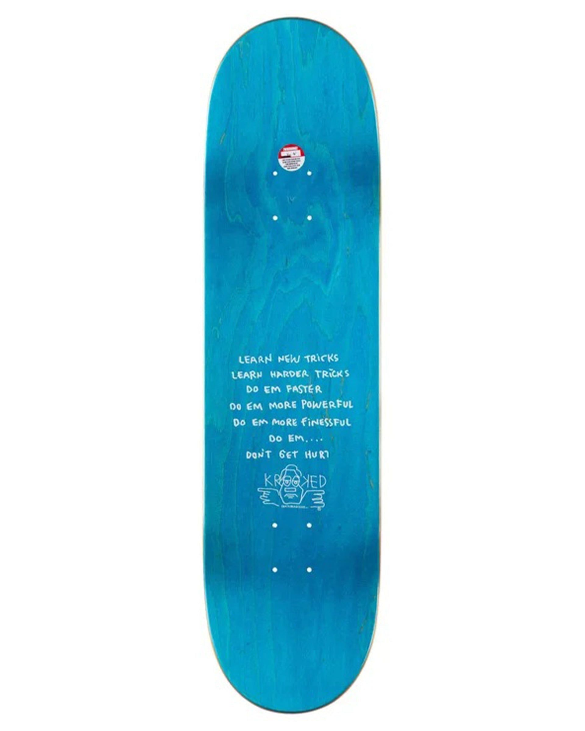 Krooked Skateboards Eddie Cernicky Snake Bite 8.38" Deck