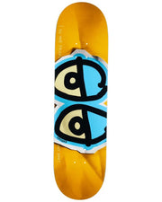 Krooked Skateboards DBX Eyes 8.38" Deck - Gold