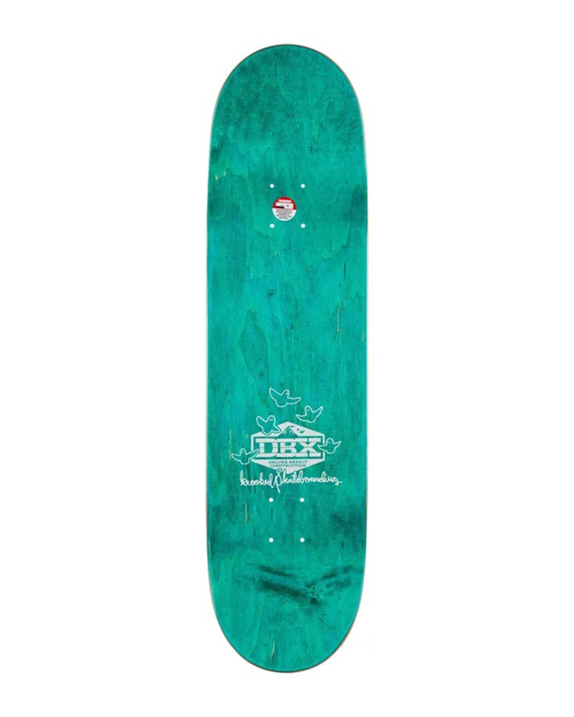 Krooked Skateboards DBX Eyes 8.5" Deck - Orange