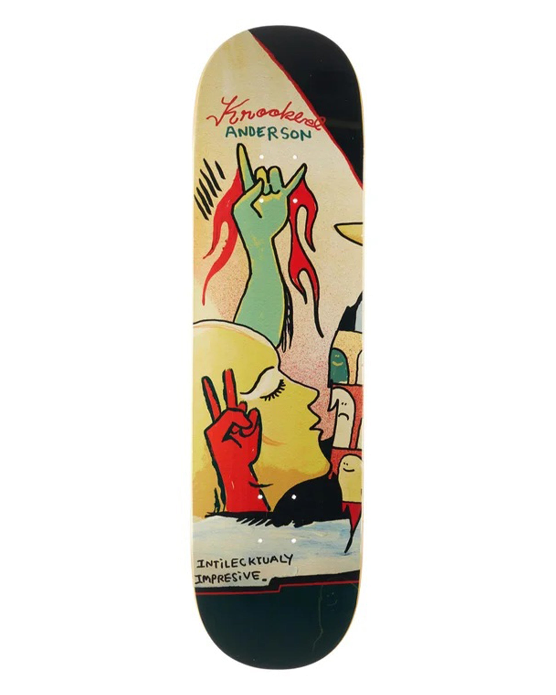 Krooked Skateboards Mike Anderson 3 Star 8.38" Deck