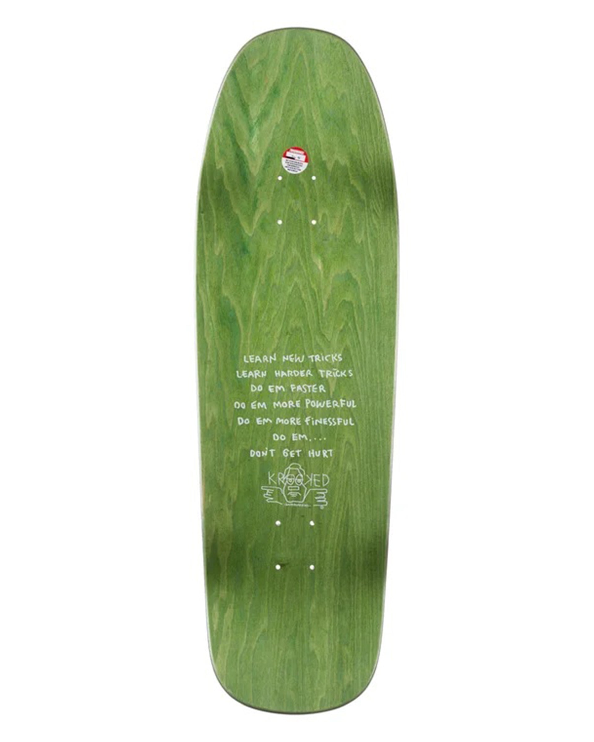 Krooked Skateboards Ronnie Sandoval Peace Sign 9.81" Deck