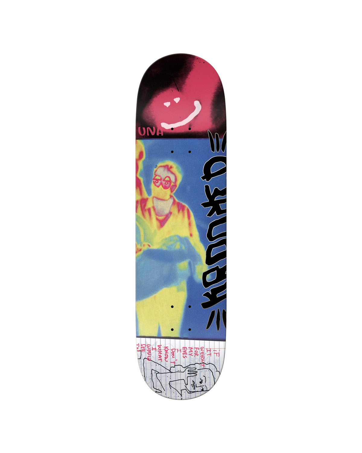 Krooked Una Farrar Infrared 8.28" Deck