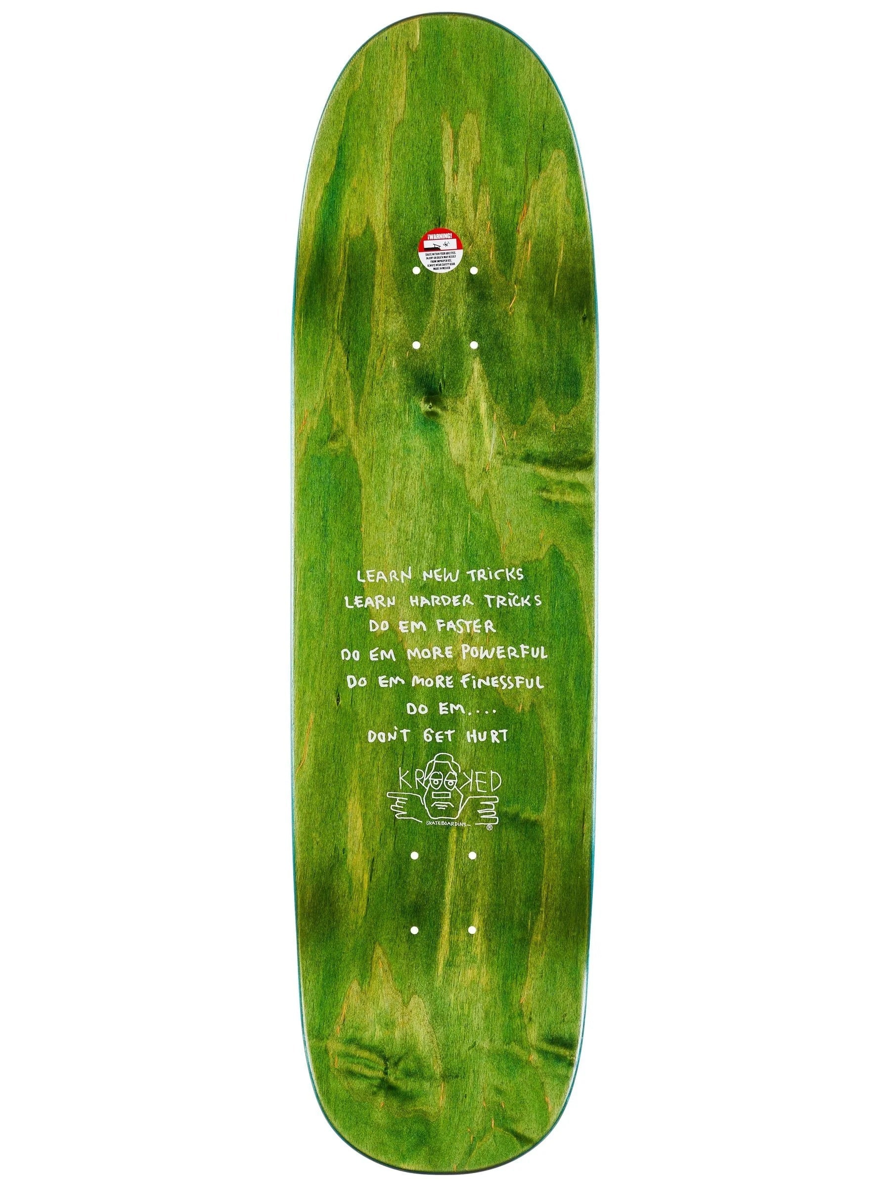 Krooked Skateboards Van Wastell Redux 8.6" Deck