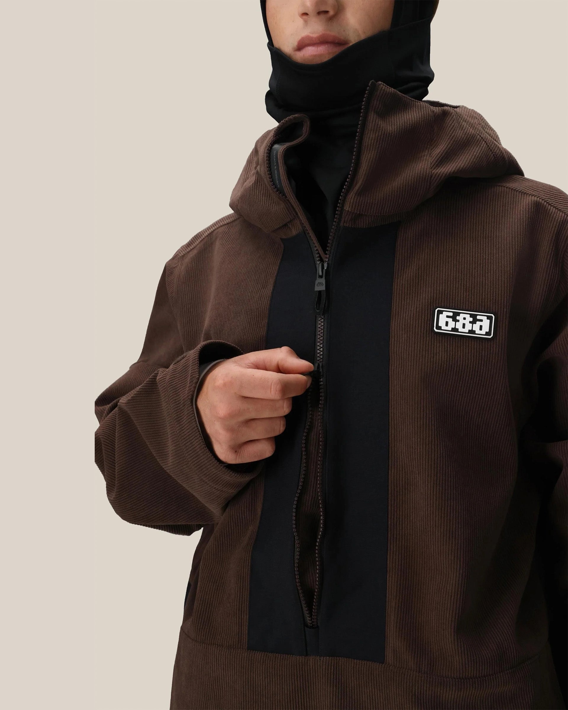 Ghost 2.5L Anorak - Coffee Corduroy – Garage Skateshop