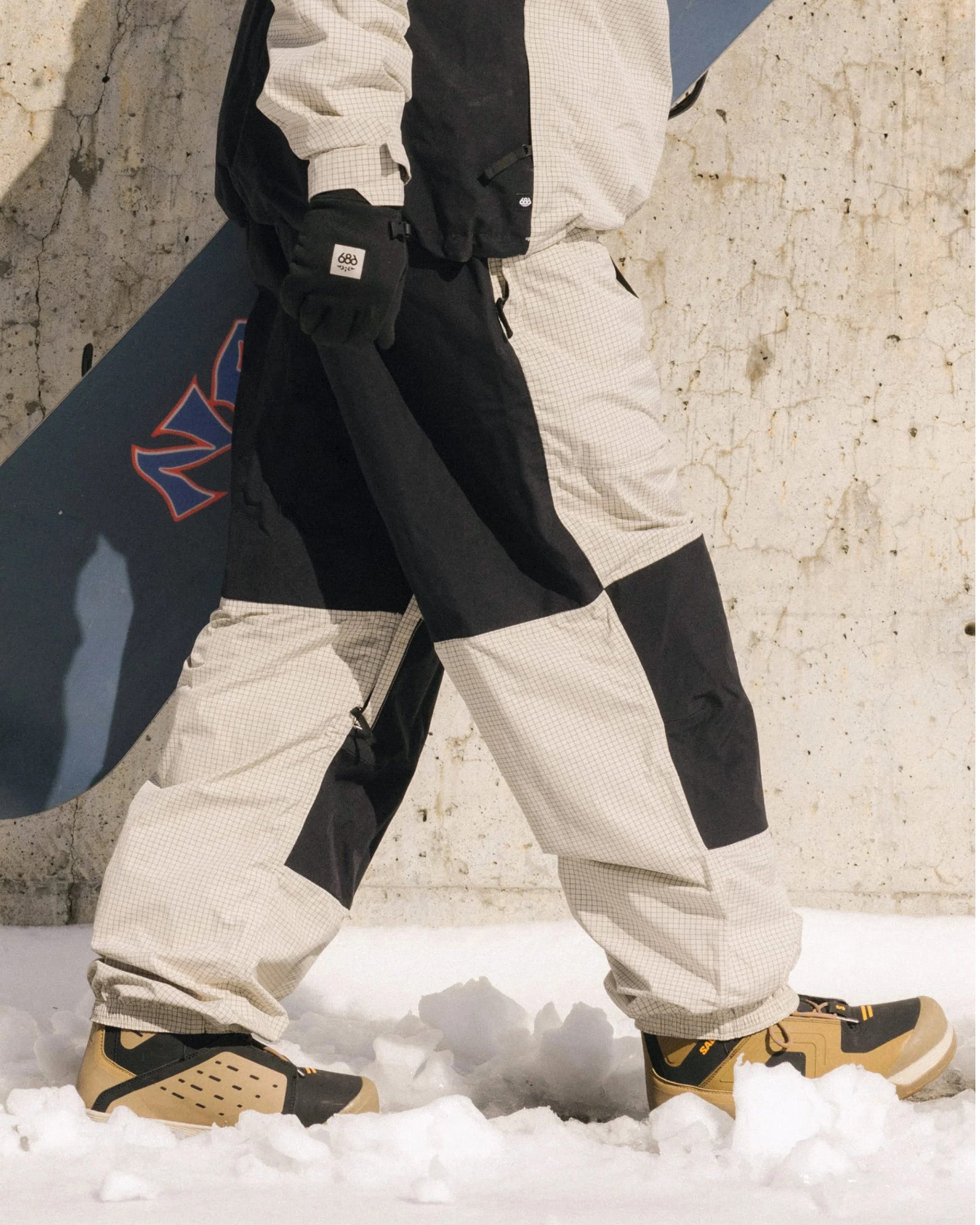 Ghost 2.5L Pants - Limestone Grid – Garage Skateshop