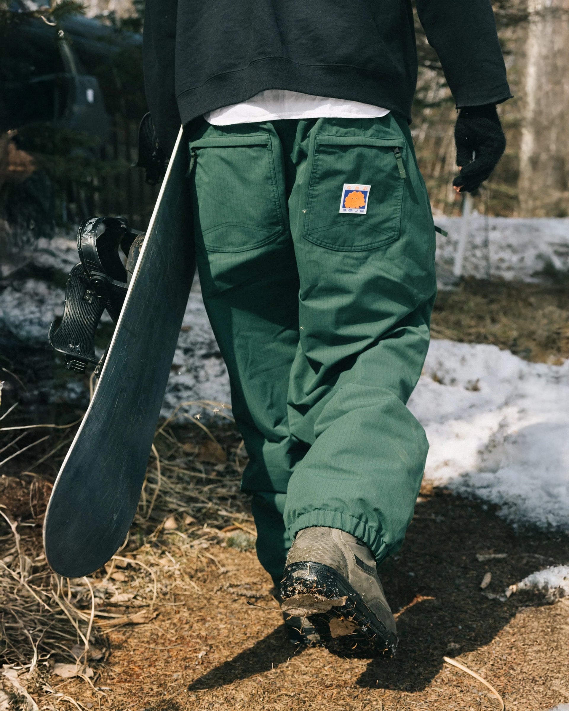 Dojo Pants - Moss Green Ripstop – Garage Skateshop