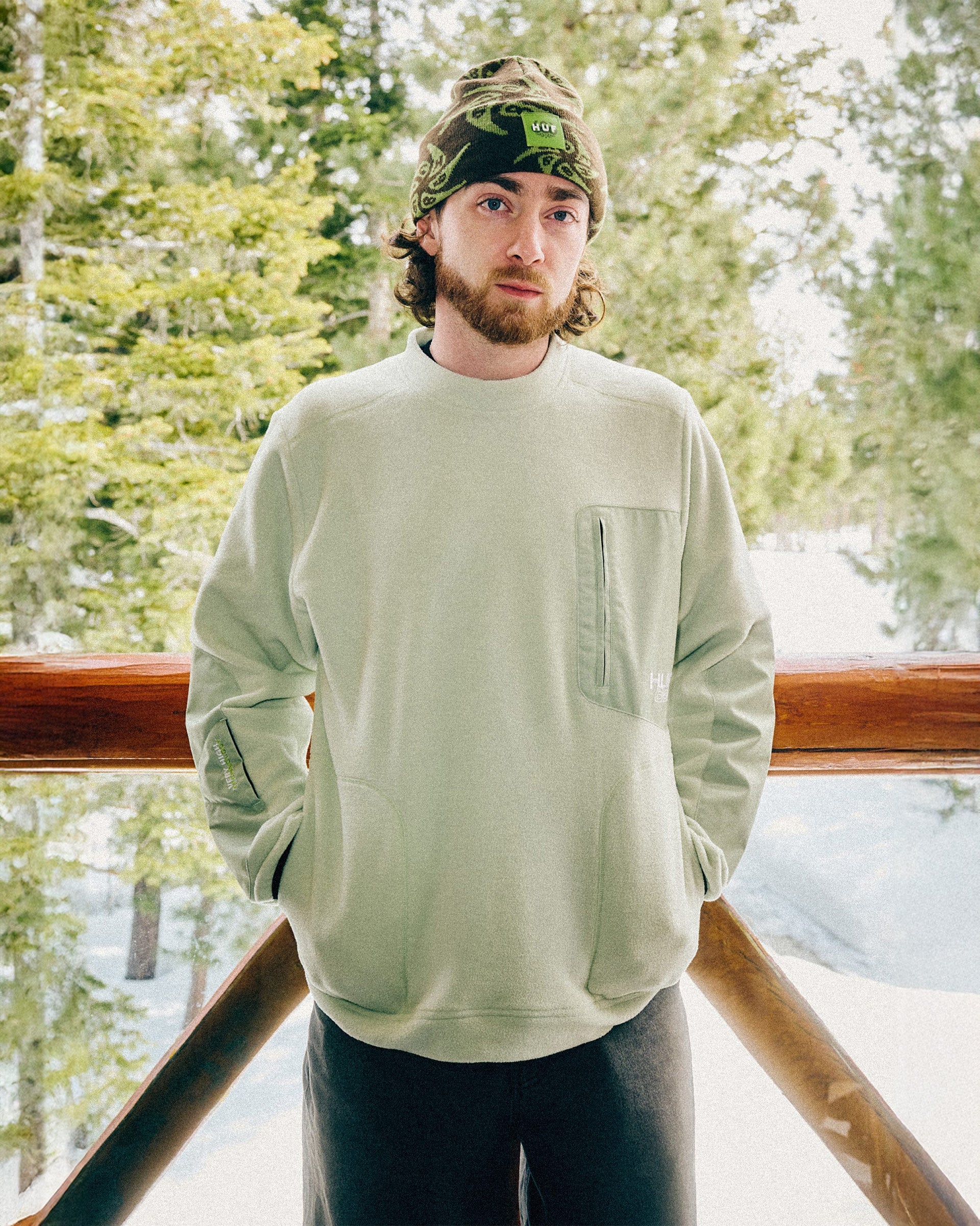 686 Men's HUF Fleece Crewneck